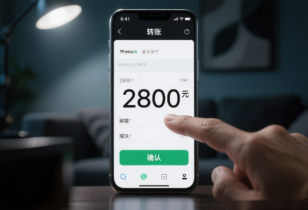 配图2：微信转账界面